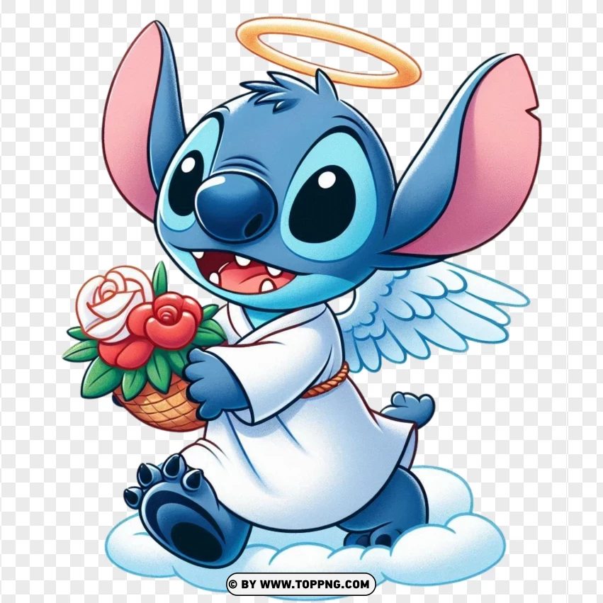 Stitch Y Angel Cutout Png Clipart Images Page Toppng