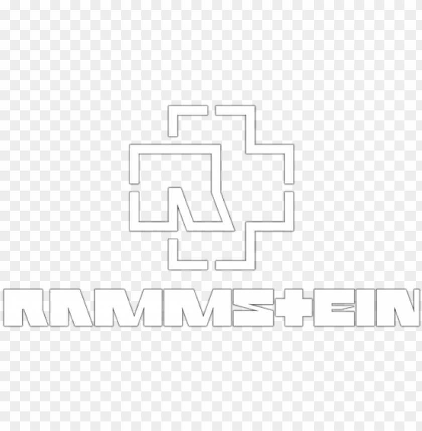 Rammstein Logo Stencil