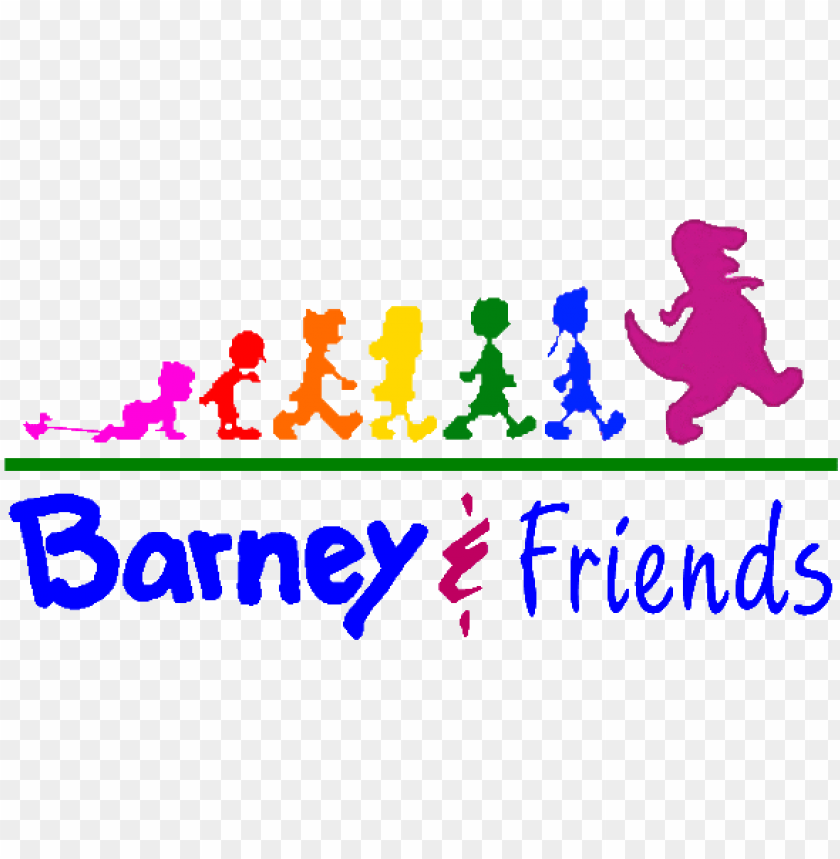 Barney And Friends Logo Barney And Friends Posters Png Image With