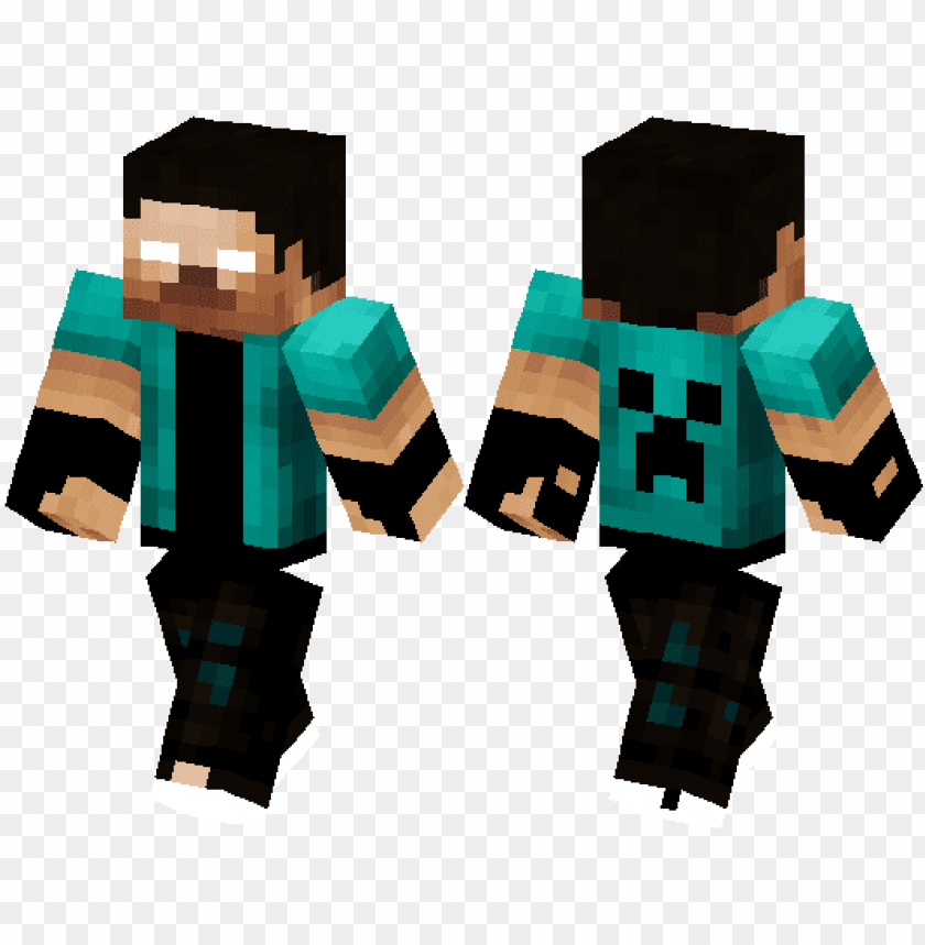 Skin Minecraft Pe Herobrine PNG Transparent With Clear Background ID