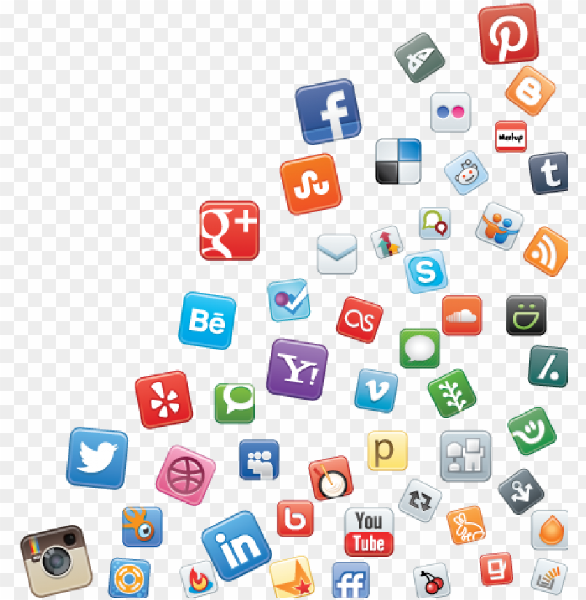 Social Media Icons Transparent All Social Media Icons Png Free PNG