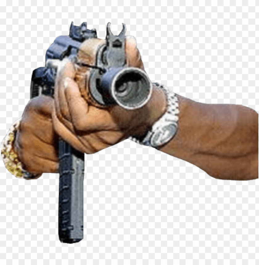 Un In Hand Psd Hand With Gun Png Image With Transparent Background Toppng