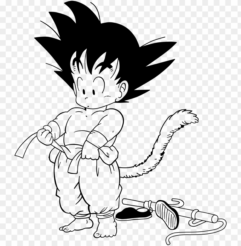 Download Download 3a Kid Goku Dragonball Dragon Ball Manga Png Free Png Images Toppng