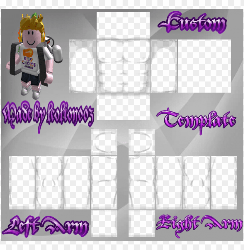 Download Roblox Shaded Shirt Template PNG Download Free HQ PNG