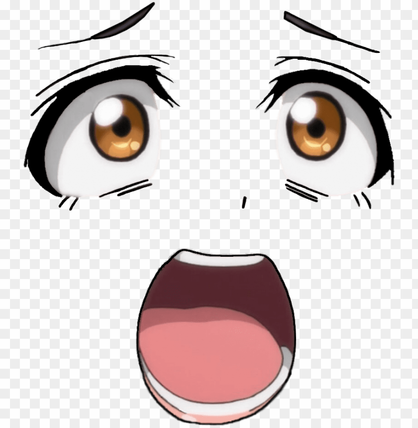 Download Ahegao Face Png Anime Eyes And Mouth Png Free Png Images Toppng - roblox face png anime