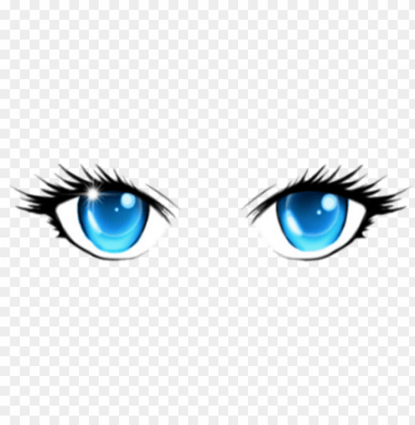 Download Cute Eyes Anime HD Image Free HQ PNG Image