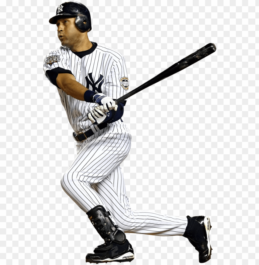 Download Derek Jeter In Black And White Background Wallpaper