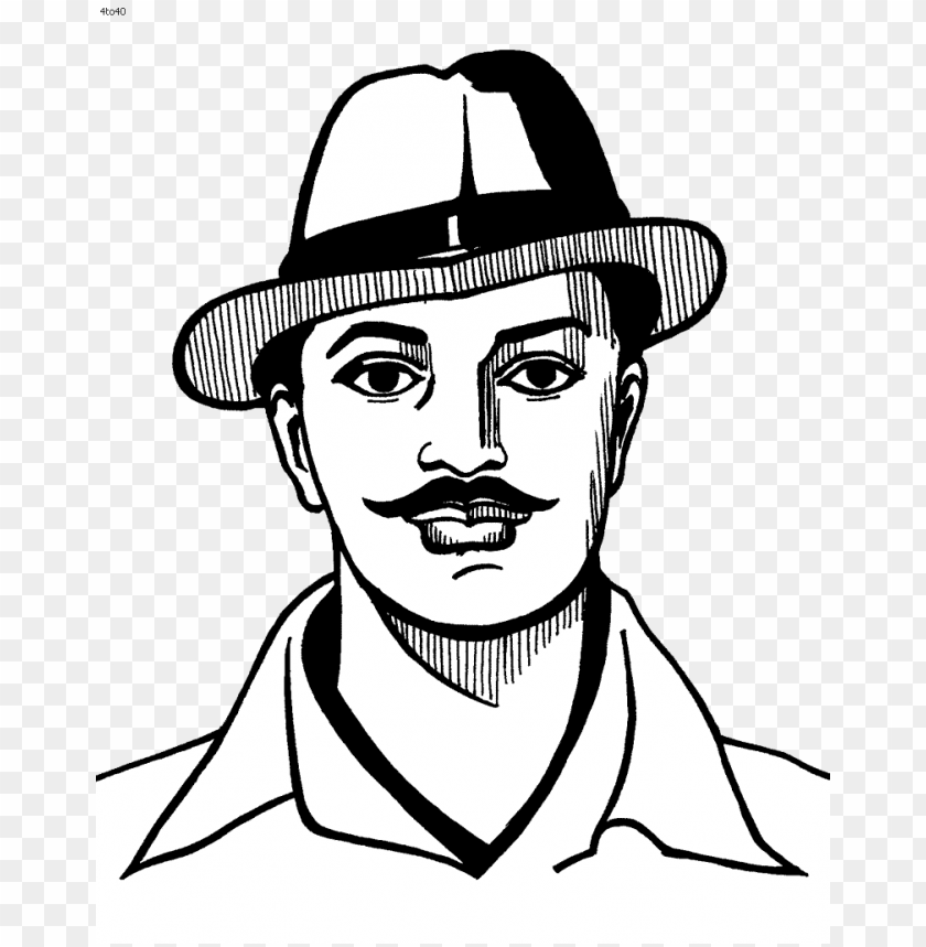Download bhagat singh png image 