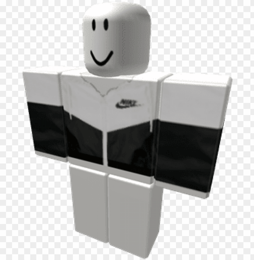 Download Black And White Nike Jacket Burger King De Roblox Png Free Png Images Toppng - nike grey elephant skin roblox