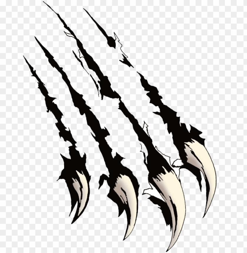 Download Black Panther Claw Marks Png Free Png Images Toppng - shaded scratches roblox