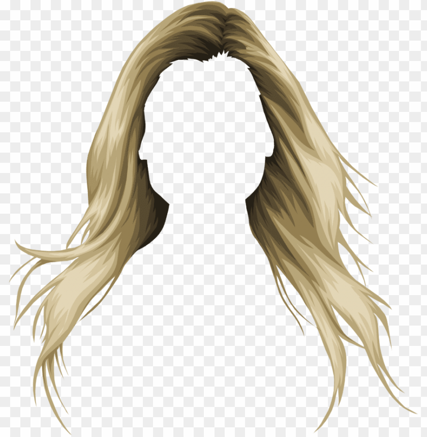 Download Blond Drawing Long Hair Png Free Png Images Toppng - cool galaxy free roblox hair