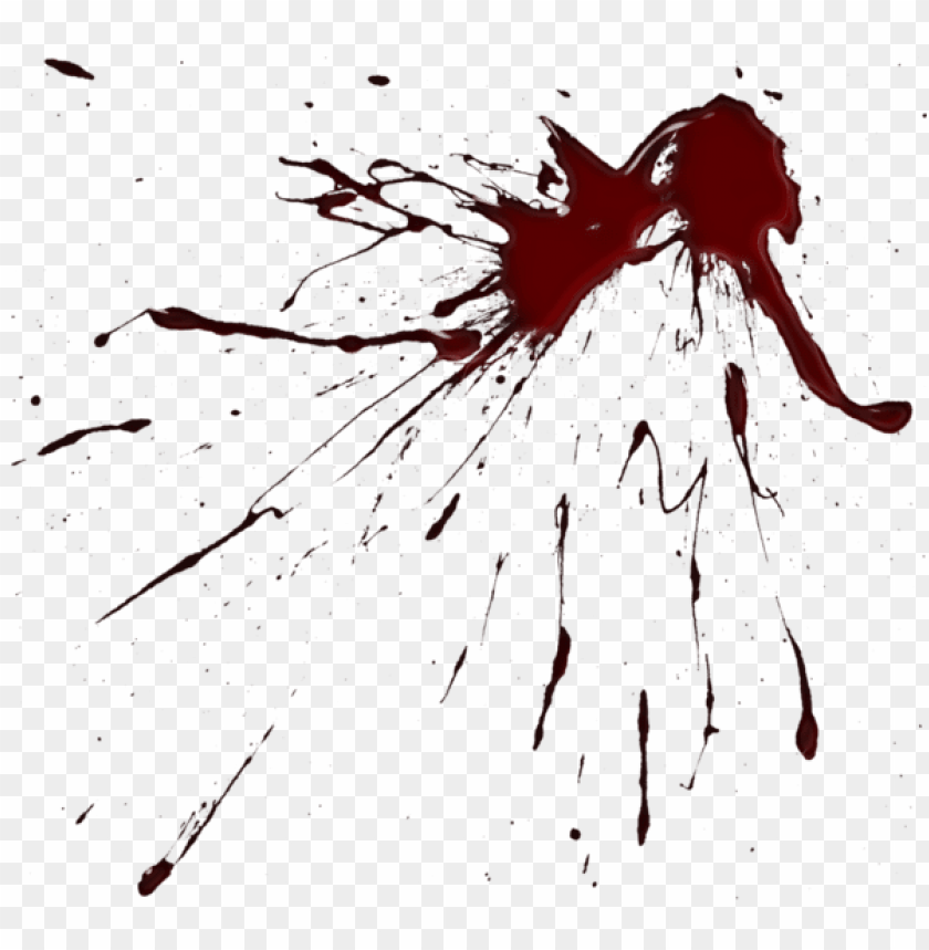 blood spray from gunshot