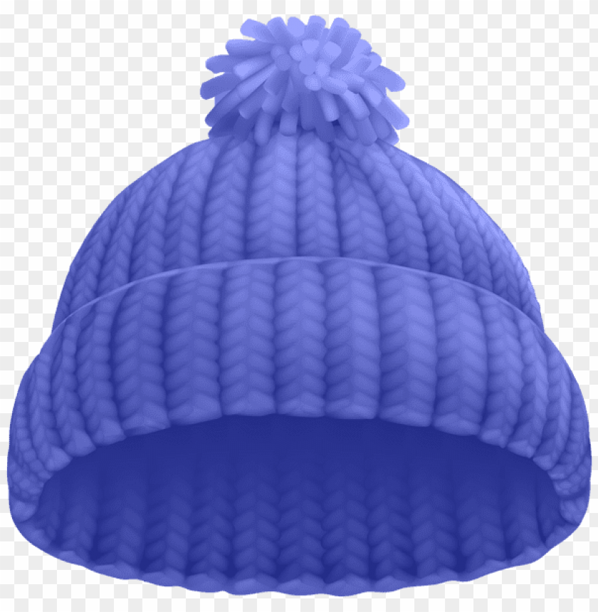 blue ski hat