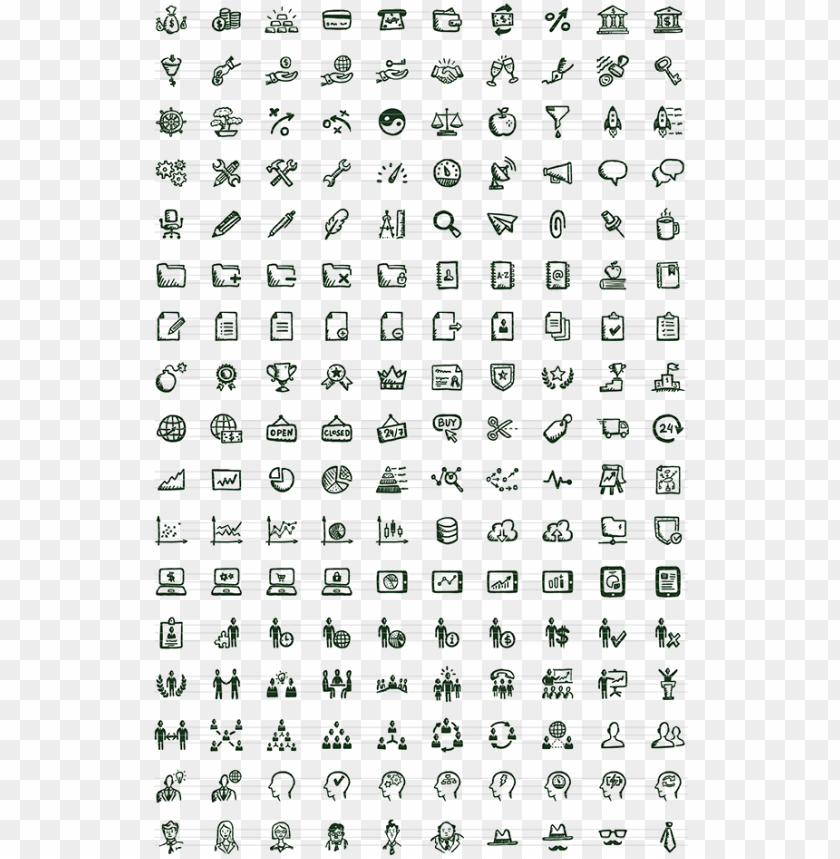 download busy icons free 36 free hand drawn icons italian word search printable free png free png images toppng