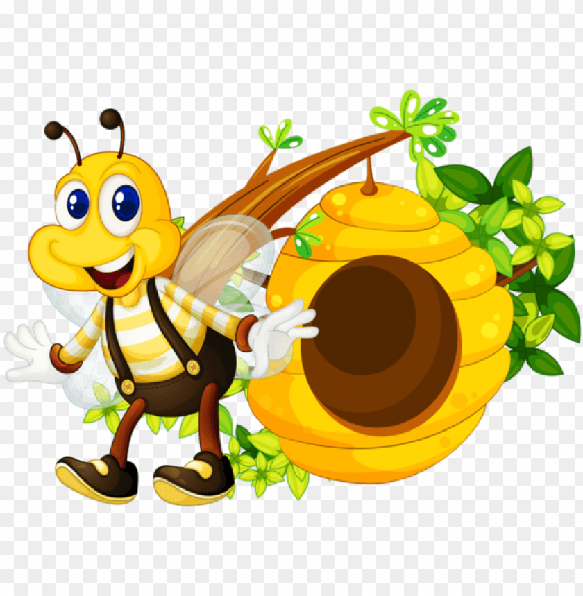 Download Download Buzzy Bumble Bees Clipart Cute Bee Honey Comb Bee Hive Honey Bee Clipart Png Free Png Images Toppng