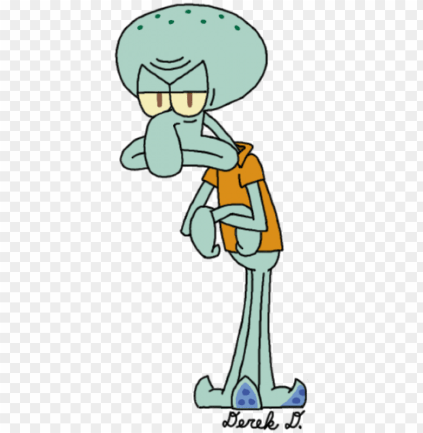 squidward clipart free