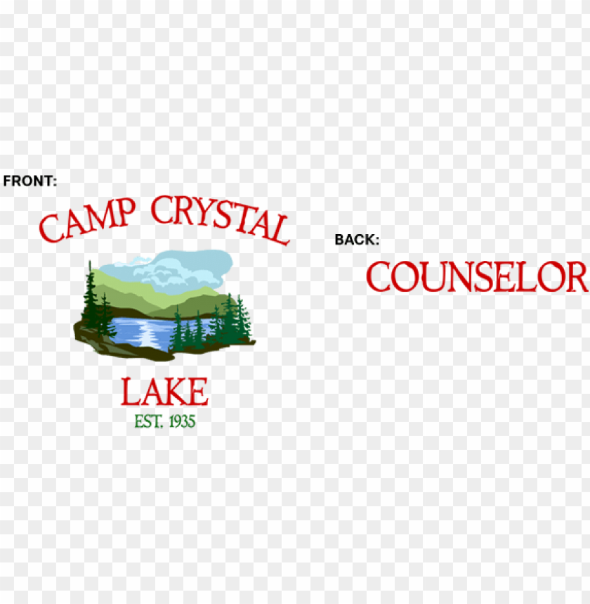 Download Camp Crystal Lake Png Camp Crystal Lake Logo Png Free Png Images Toppng - camp crystal lake roblox