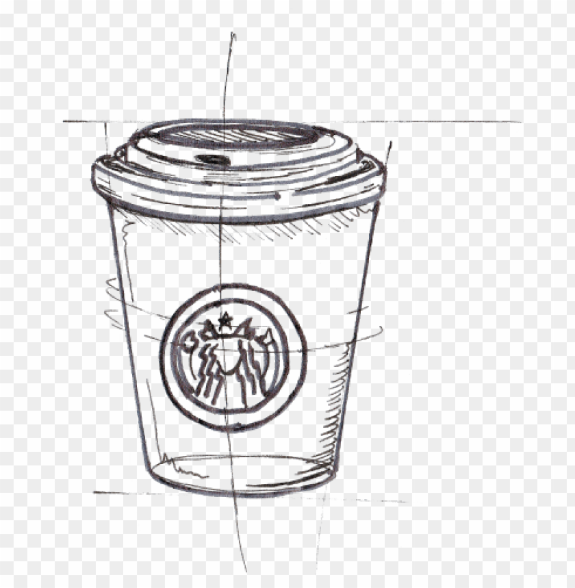 Cute Starbucks Cups Drawings  Free Transparent PNG Clipart Images Download