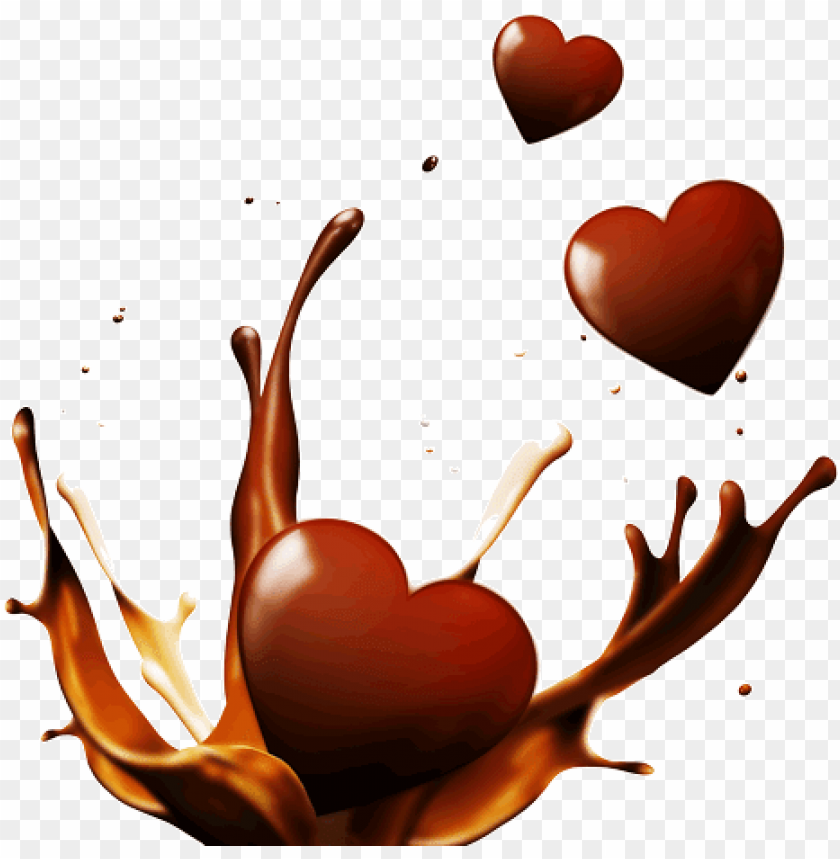 chocolate heart png