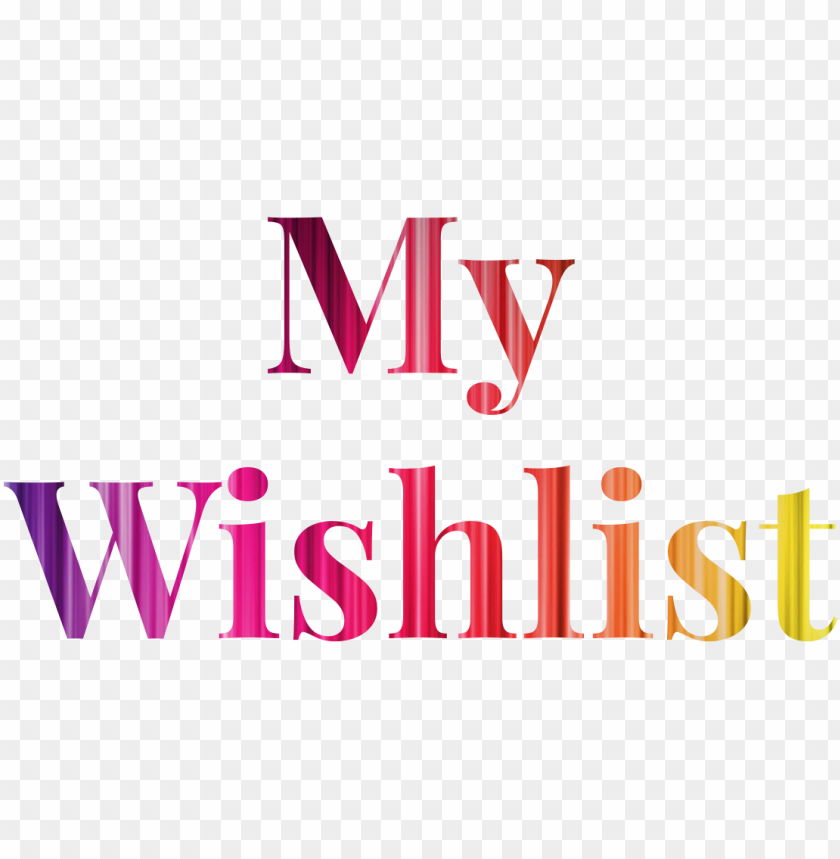 Wish List PNGs for Free Download