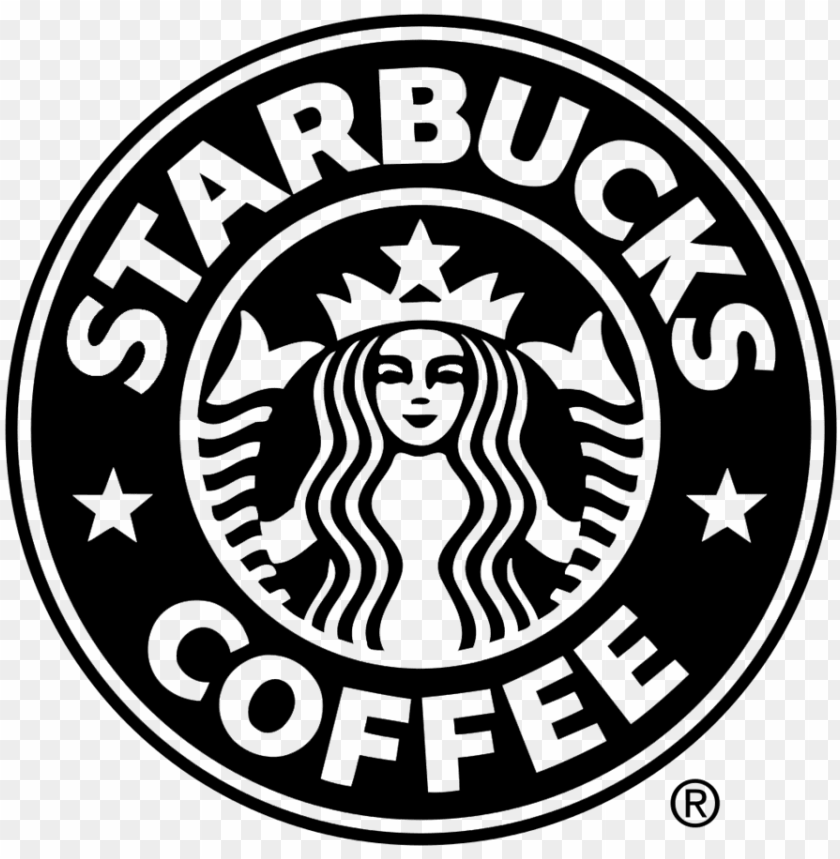 starbucks coffee logo black