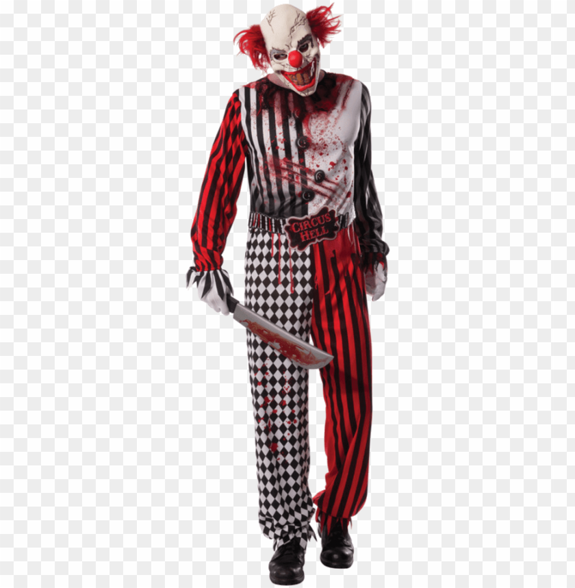 Download Creepy Clown Png Clown Costumes Png Free Png Images Toppng - scaring kids as it the clown pennywise in roblox roblox trolling