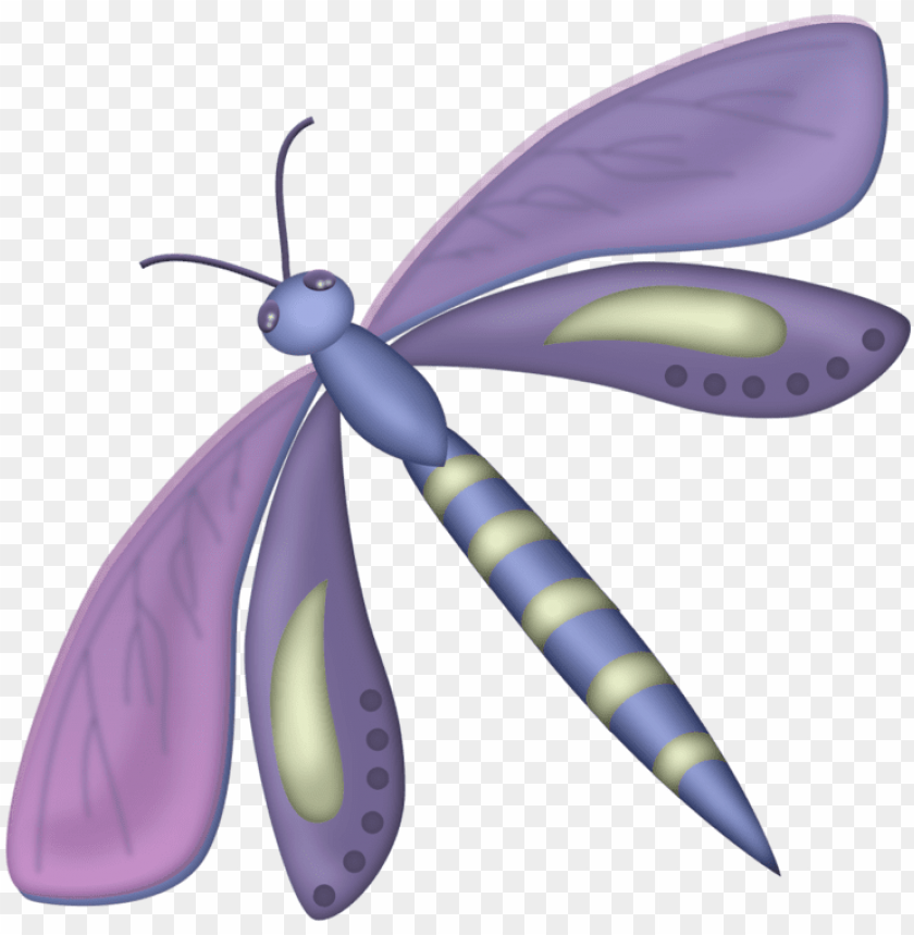 Download Download Cute Cartoon Animals Purple Colors Clipart Dragonflies Dragonfly Png Free Png Images Toppng