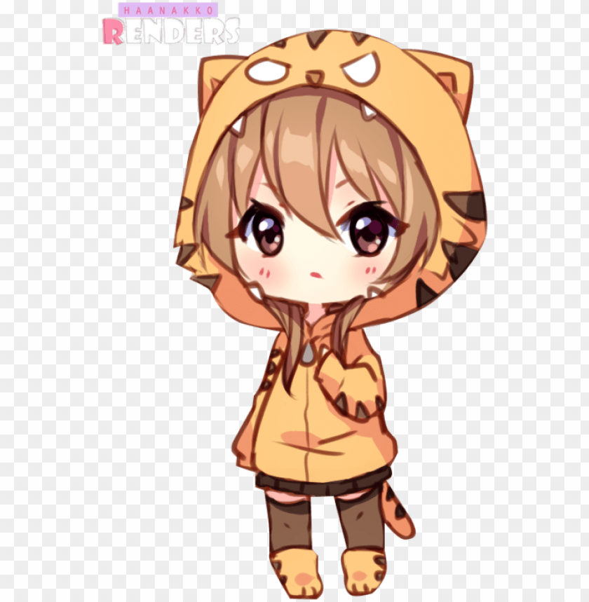 Download Cute Chibi Girl Anime Png Free Png Images Toppng - chibi hoodie anime roblox character girl cute