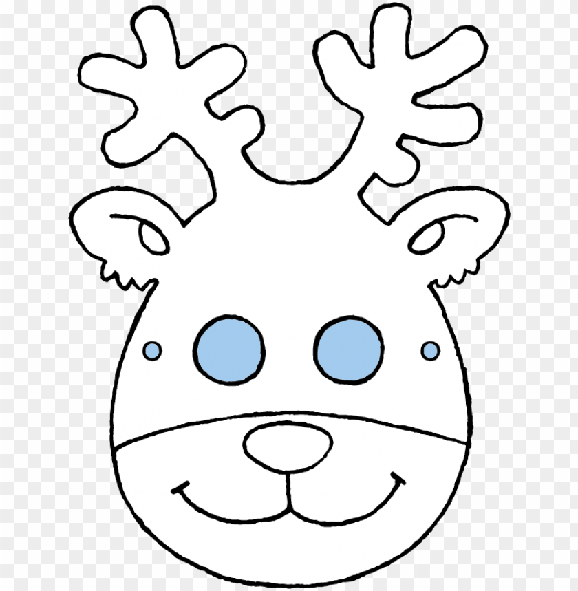 Download Deer Mask Masque Cerf A Imprimer Png Free Png Images Toppng - pixel art brawle stars a imprimer