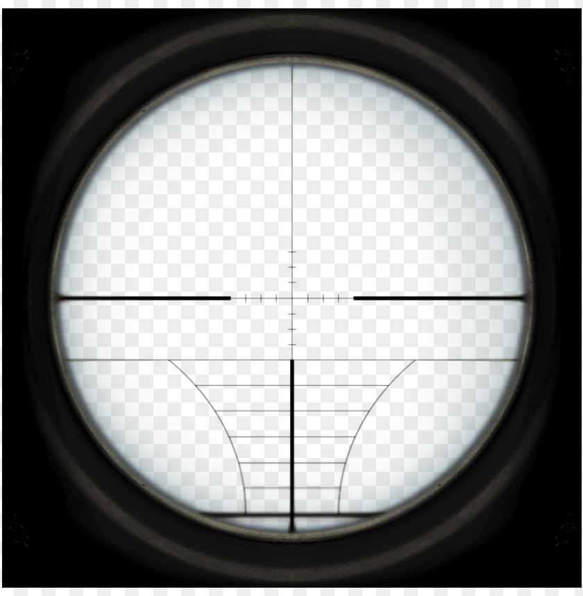 Download Default Sniper Scope Reticle Roblox Sniper Scope Png Free Png Images Toppng - no scope sniping roblox music