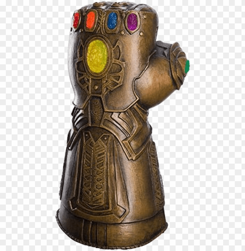 Download Deluxe Version Features A Static Fist Pose Highlighting Infinity Gauntlet Thanos Costume Png Free Png Images Toppng - roblox thanos outfit