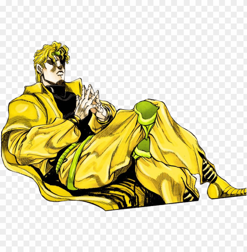 Download Dio Brando - Menacing Pose in High Definition Wallpaper