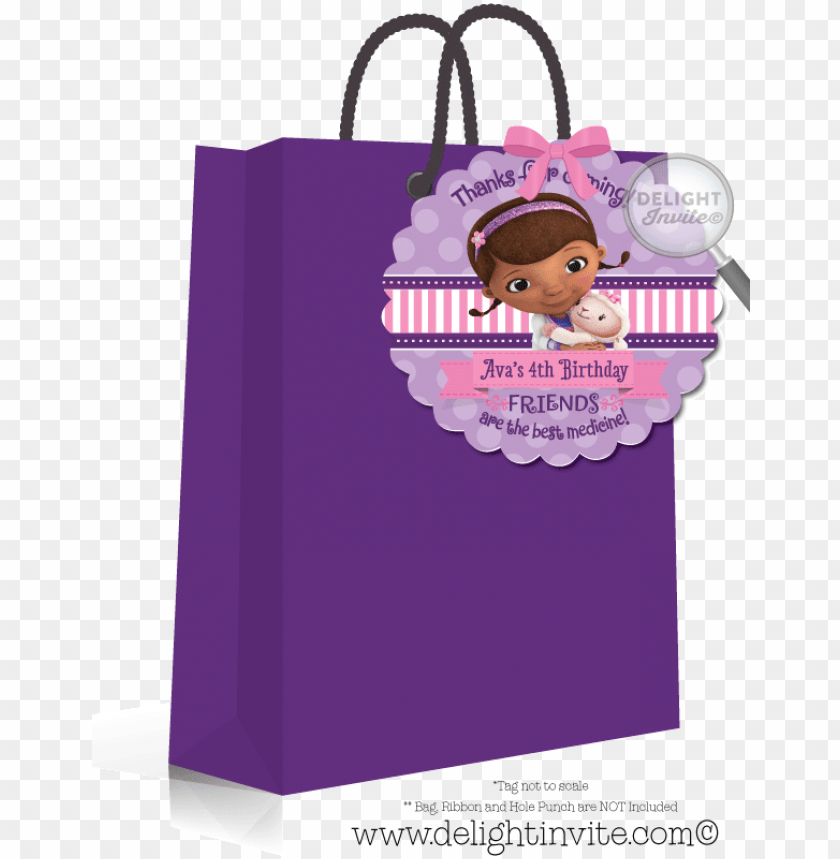 Download Doc Mcstuffins Birthday Favor Tags Thanks Card Doc Mcstuffins Png Free Png Images Toppng - imagessnow particle roblox