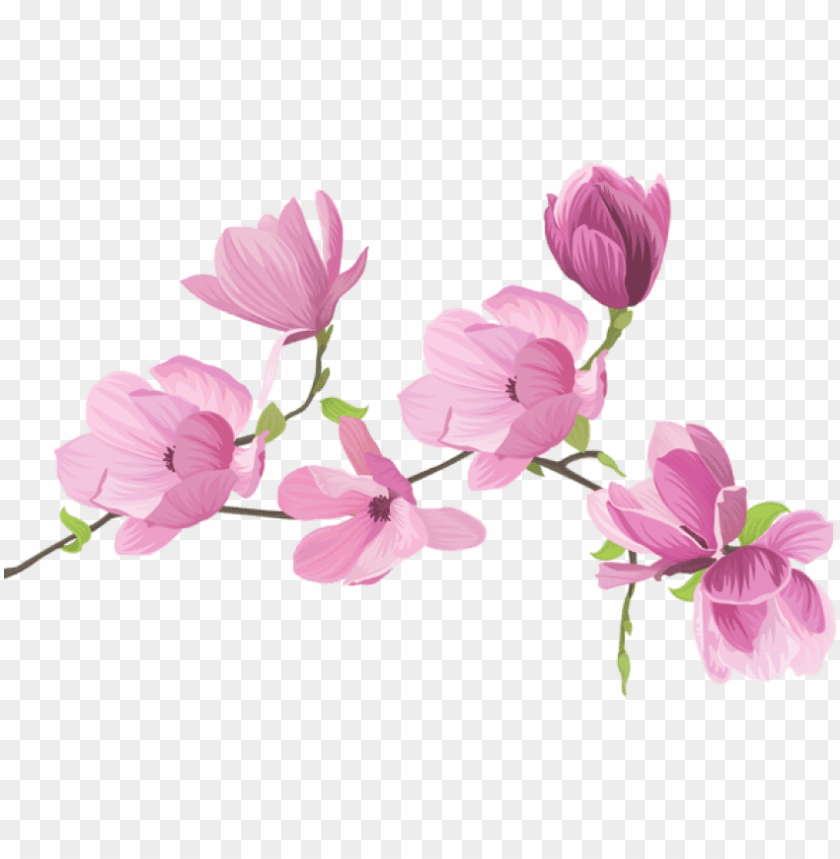 Download Download Download Spring Tree Flowers Png Images Background Sweet Pea Flower Clipart Png Free Png Images Toppng