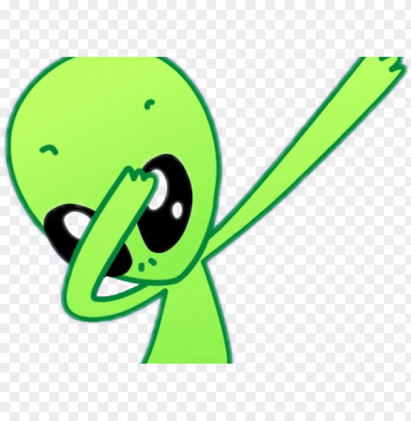Download Drawn Alien Green Alien Dabbing Alien Png Free Png Images Toppng - tumblr alien roblox