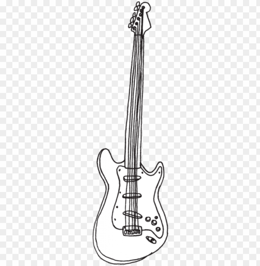 Guitar Drawing PNG Images Transparent Guitar Drawing Image Download   PNGitem