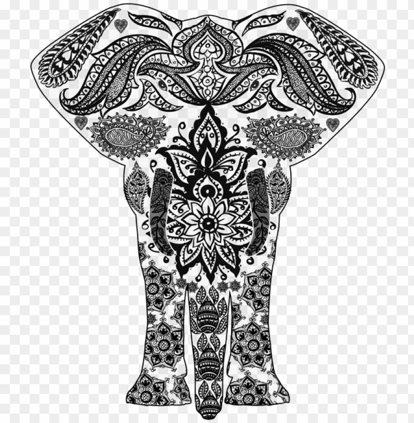 Download Download Elephant Mandala No Background Png Free Png Images Toppng