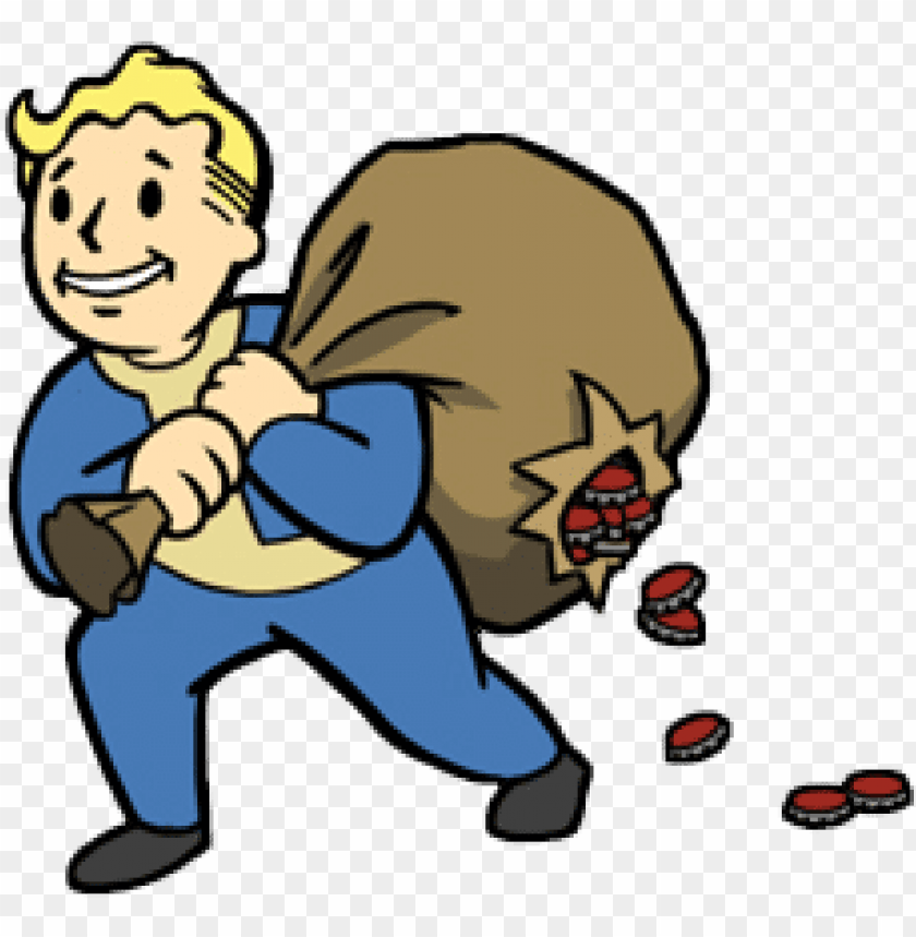 Download Download Fallout 3 Vault Boy Png Vector Library Download You Run Barter Tow Png Free Png Images Toppng