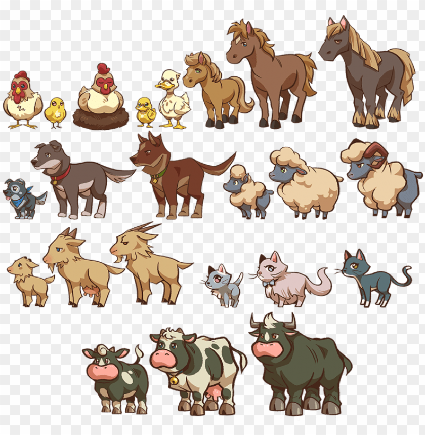 Download Download Farm Animals Animal Farm Animals Png Free Png Images Toppng