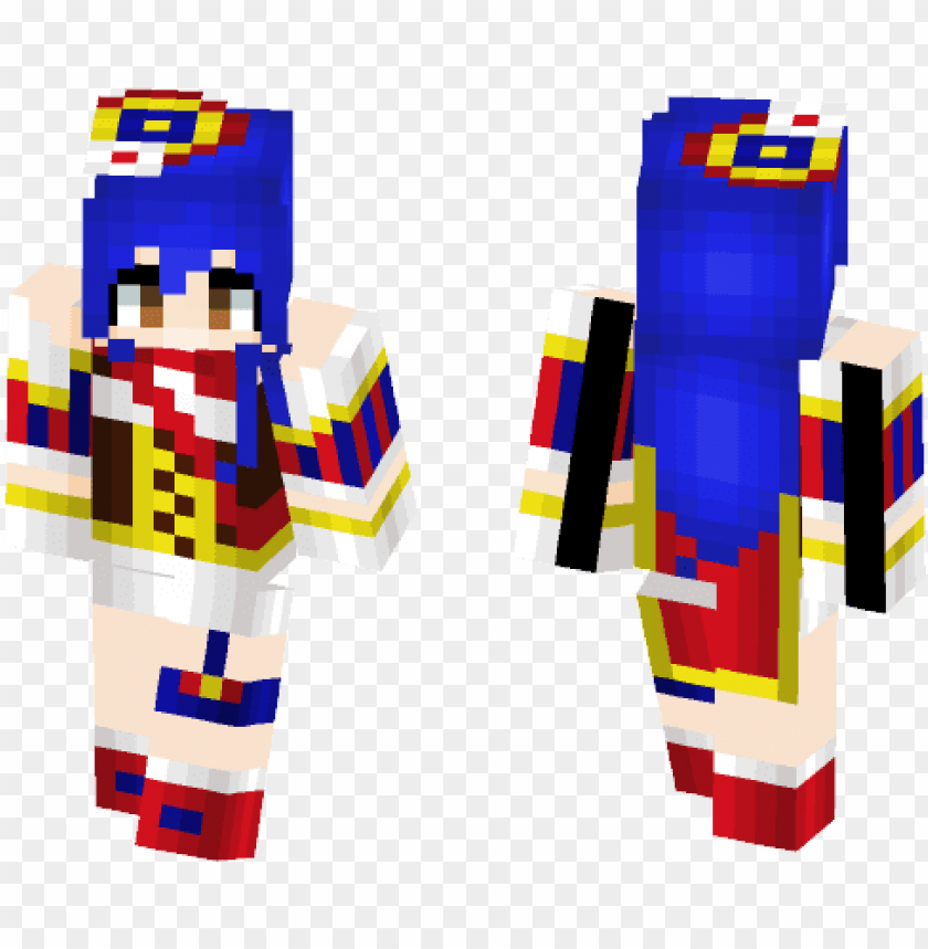 Download Female Minecraft Skins Png Free Png Images Toppng