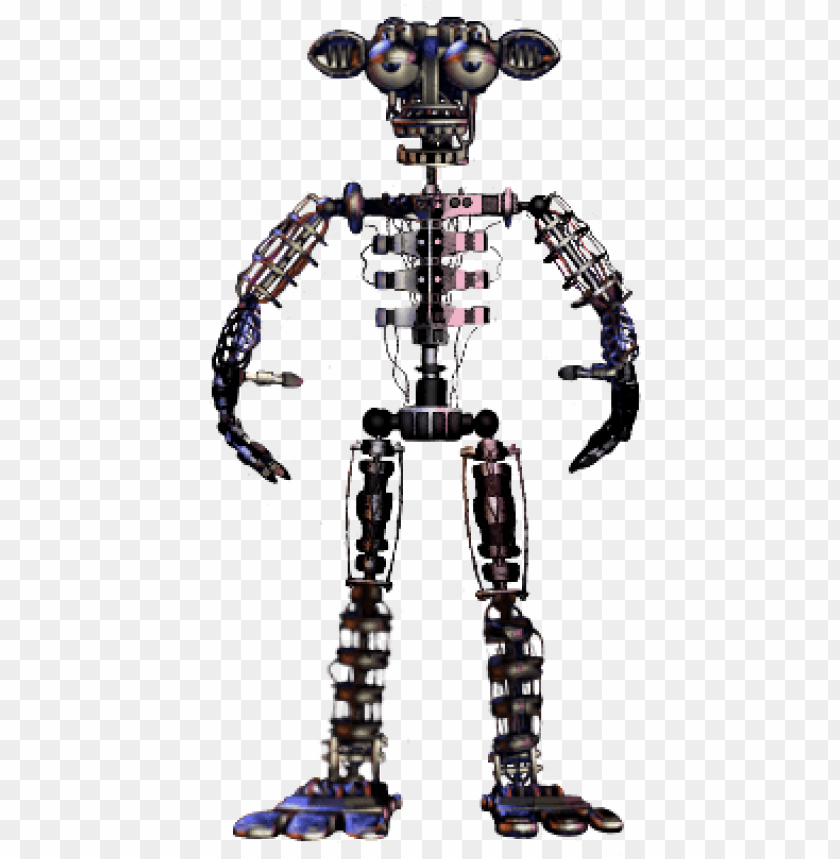 Download Fnaf 2 Endoskeleton Full Body Thank You Fnaf 2 Endoskeleton Full Body Png Free Png Images Toppng - roblox endoskeleton face