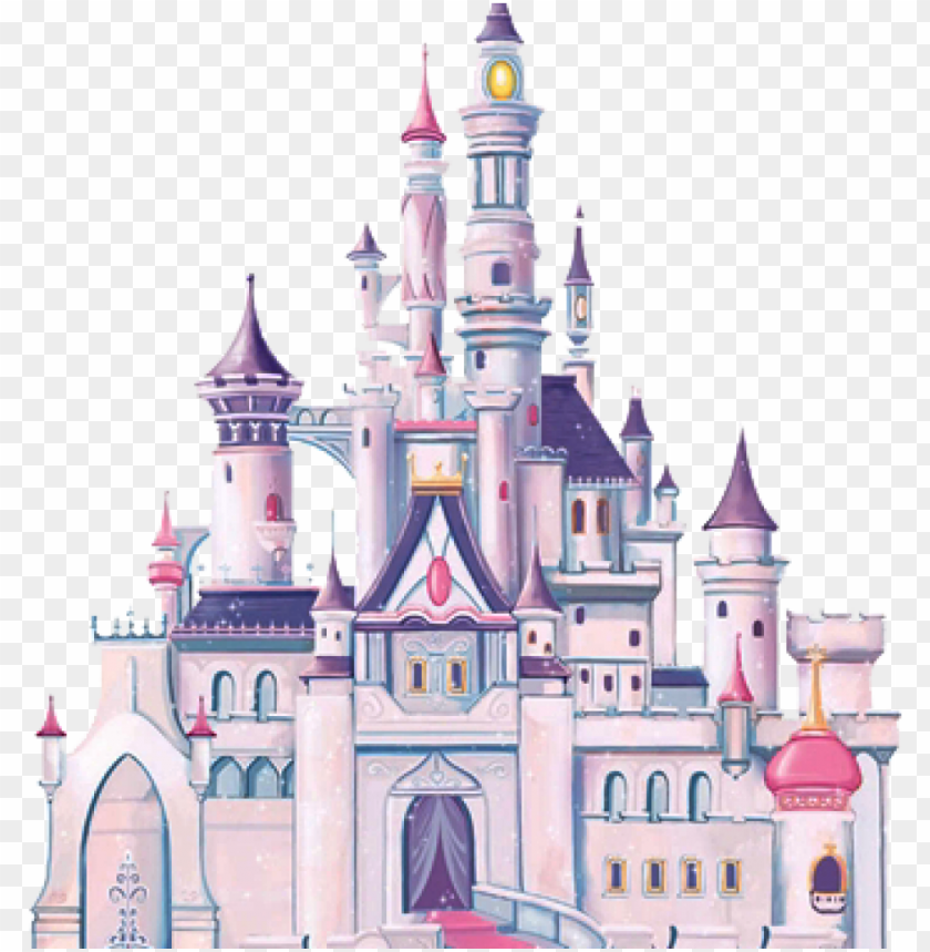 Download Download Free Cinderella Castle Clipart Butterfly Clipart Hatenylo Roommates Disney Princess Castle Wall Stickers Png Free Png Images Toppng