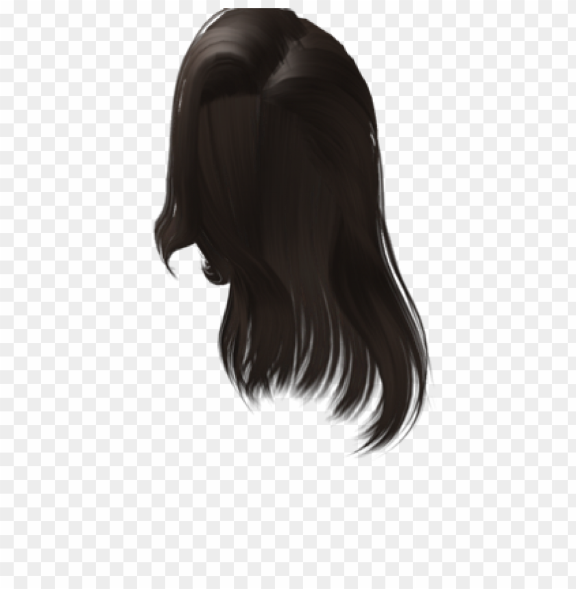 Download Free Roblox Black Hair Png Free Png Images Toppng - roblox brown hair extensions template