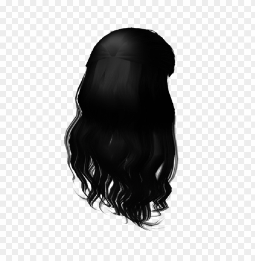 Download Free Roblox Hair Black Png Free Png Images Toppng - black and silver cropped jacket w brown braid ext roblox