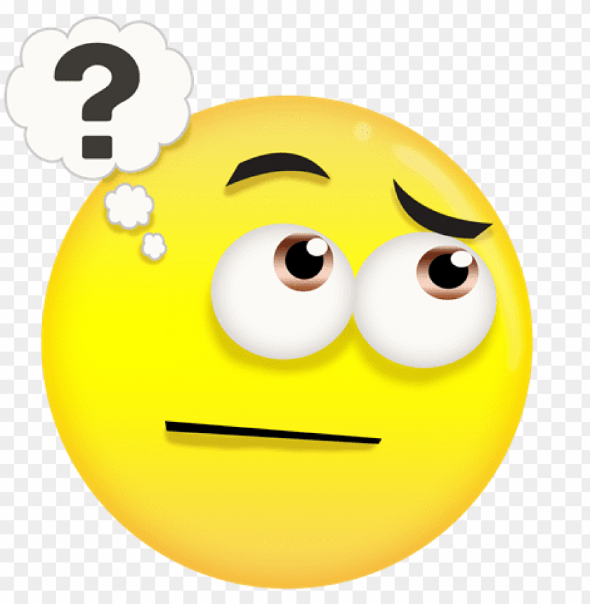meme #emoji #thinkingemoji #thinking #stupid, HD Png Download - vhv