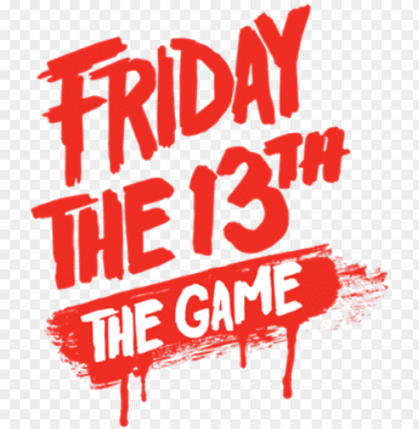 Download Friday The 13th Game Logo Png Free Png Images Toppng - chapter 1 intro roblox roses wiki fandom