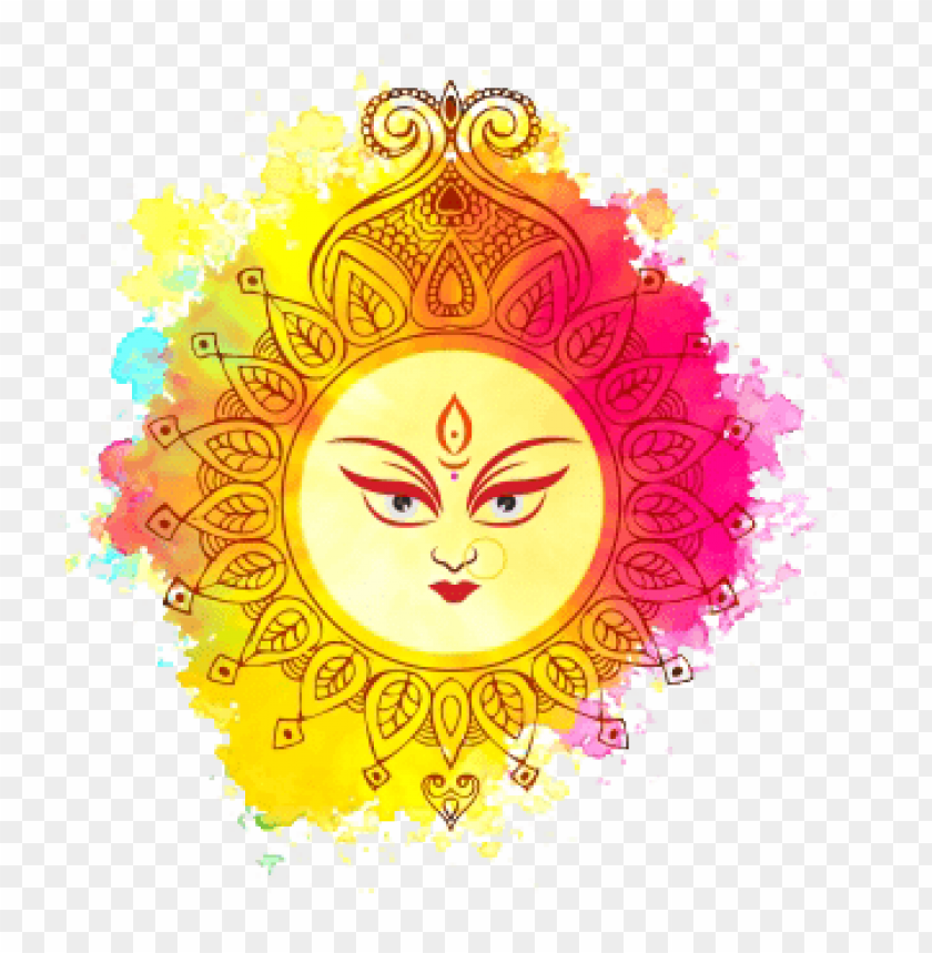 Maa Durga Logo, HD Png Download, png download, transparent png image | PNG .ToolXoX.com