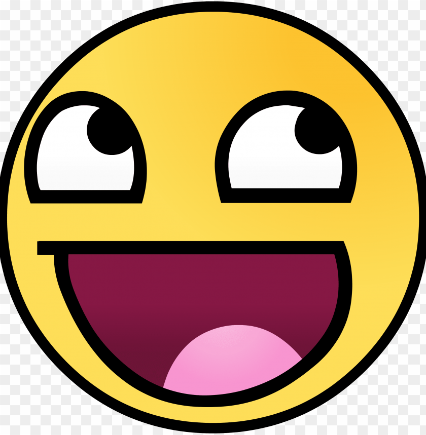 Download Happy Face Meme Png Awesome Face Png Free Png Images Toppng - roblox thanos face decal