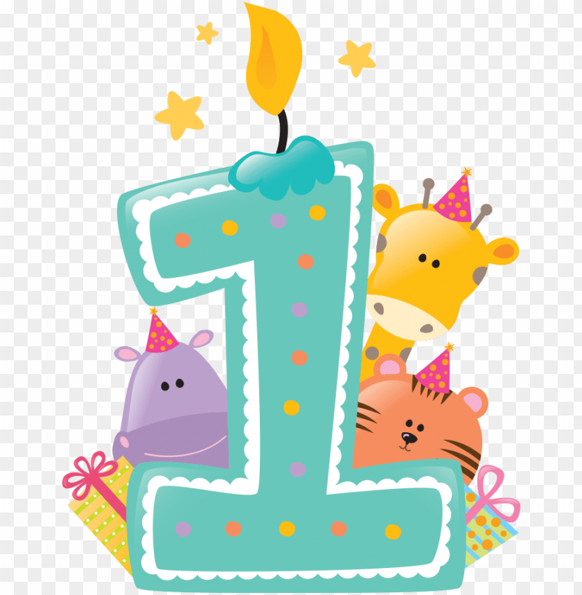 1st birthday clipart