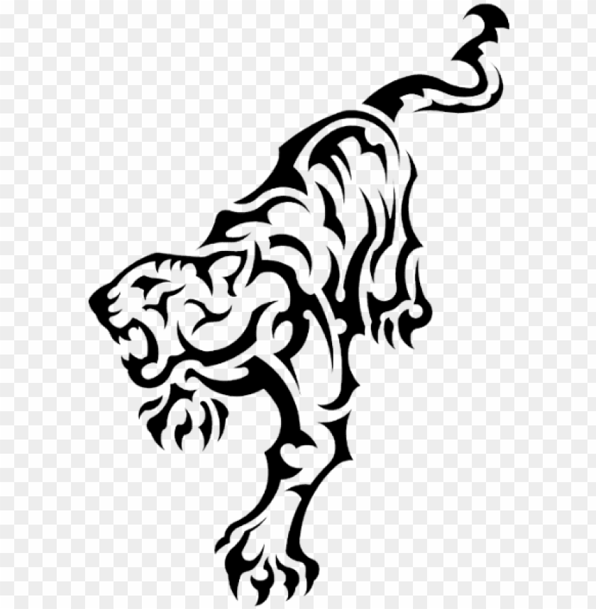 Download ics photos - tribal tiger tattoo png - Free PNG Images | TOPpng